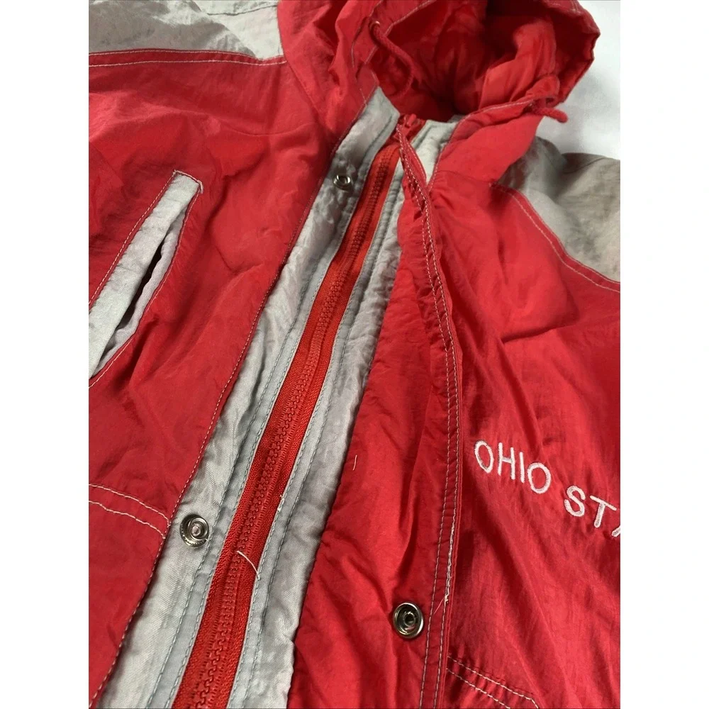 Genuine Stuff Ohio State Collegiate Hooded Puffer Jacket XL Brutus